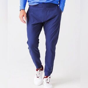 Peter Millar Apollo Performance Pant Navy size Small Loungewear Athleisure Golf